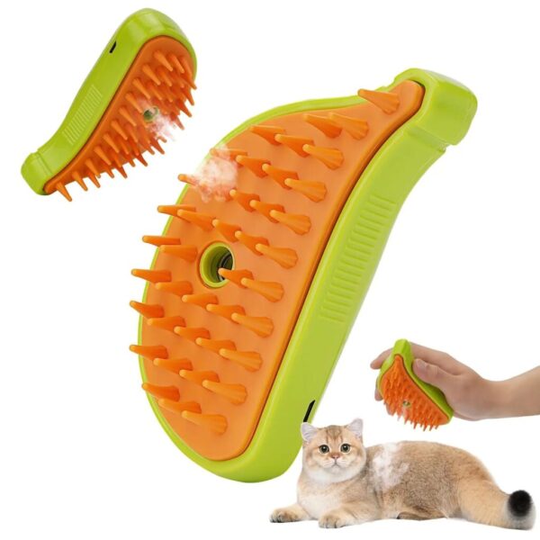 Cat Grooming Brush with Spray - Image 3