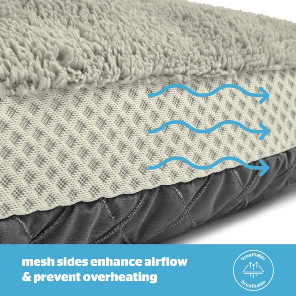 Airmax Breathable Pet Bed with Reversible Cushion - Image 2