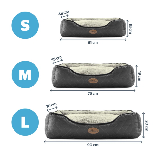 Airmax Breathable Pet Bed with Reversible Cushion - Image 5